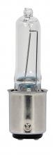 Satco Products Inc. S4494 - 60 Watt; Halogen / Excel; T3; Clear; 3000 Average rated hours; 960 Lumens; DC Bay base; 120 Volt